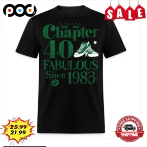 Chapter 40 Fabulous Since 1983 Kiss Shoes Vintage Shirt