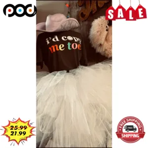 I'd Copy Me Too Smile Face Shirt
