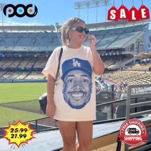 Los Angeles Dodgers Player Face NHL Shirt