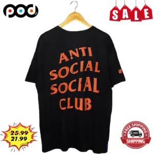 Anti Social Social Club Retro Vintage Shirt