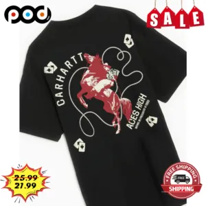 Black Jack Carhartt Aces High Cowboy Vintage 2023 Shirt
