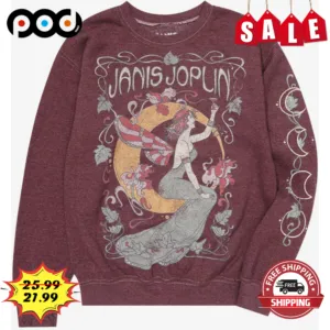Janis Joplin Girls Vintage Retro Shirt