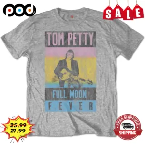 Tom Petty Full Moon Fever Vintage Retro Shirt