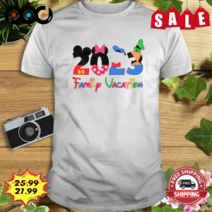 2023 disney trip family vacation shirt