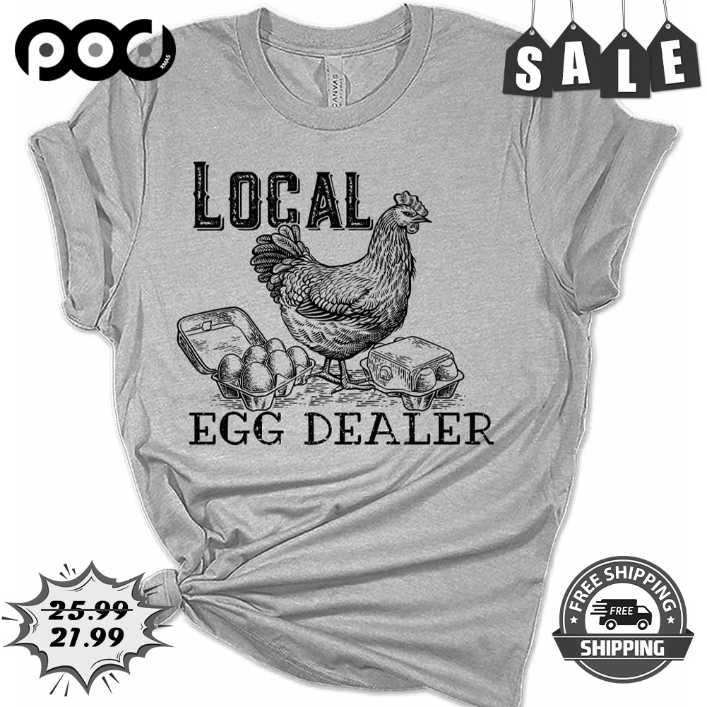 Local Egg Dealer Chicken Women's Easter Shirt
