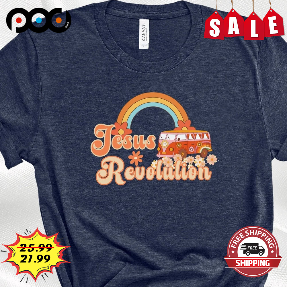 Jesus Revolution Retro Groovy Shirt