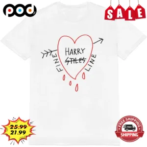 Harry Styles Fine Line Heart Shirt