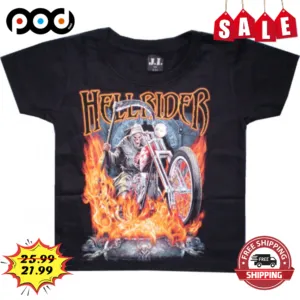 Hell Rider Burn Vintage Shirt