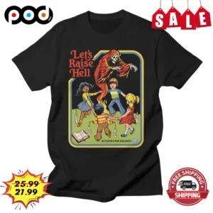 Let's Raise Hell Kids Play Ghost Shirt