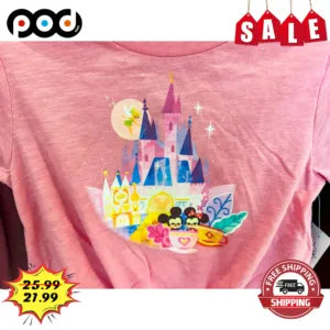 Mickey Mouse And Minnie Mouse Love Castle Disney Parks Retro Vintage 2023 Shirt