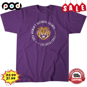 Fanmats LSU Tigers Rug 2023 Women's National Champs Vintage Shirt
