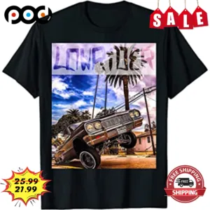 Lowrider Old Car Vintage Retro Shirt