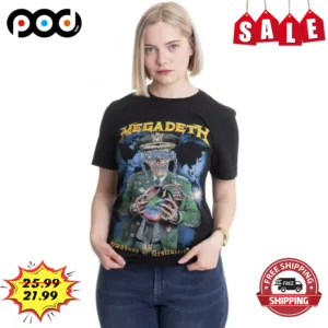 Megadeth Devil General Death Band Vintage Shirt