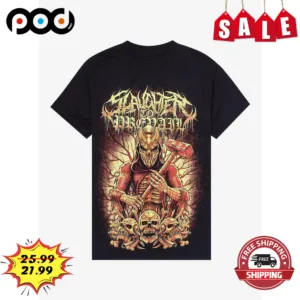 Slaughter to Prevail Devil Demon Hammer Skull Graphic Vintage Shirt