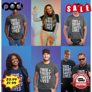 This Shirt Saves Lives Vintage Retro Shirt