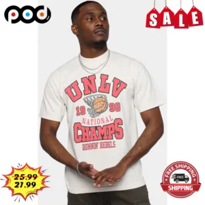UNLV 1990 Natinal Champs Hunnin Rebels Vintage Shirt