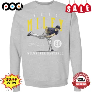 Wade Miley Milwaukee Baseball Signature Vintage Shirt