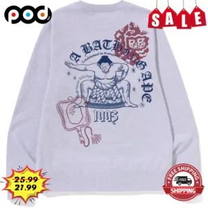 Bape Japan Sumo Graphic Vintage Retro Shirt