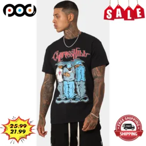 Cypress Hill Blunted Graphic Cool Man's Shirt