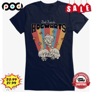 Harry Potter Best Friend Hogwarts Graphic Vintage Shirt