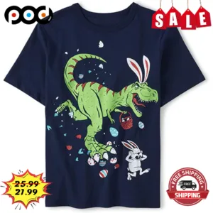 Easter Day Dinosaur Bunny Shirt