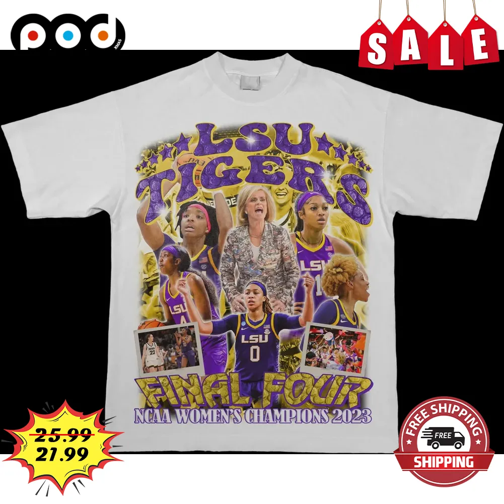 LSU Tigers Final Four NCAA Women's Champions 2023 NBA Shirt