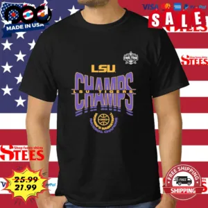 LSU Champs LSU Tigers Woman's Basketball 2023 Shirt