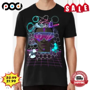 Man Technology Graphic Science Vintage Shirt
