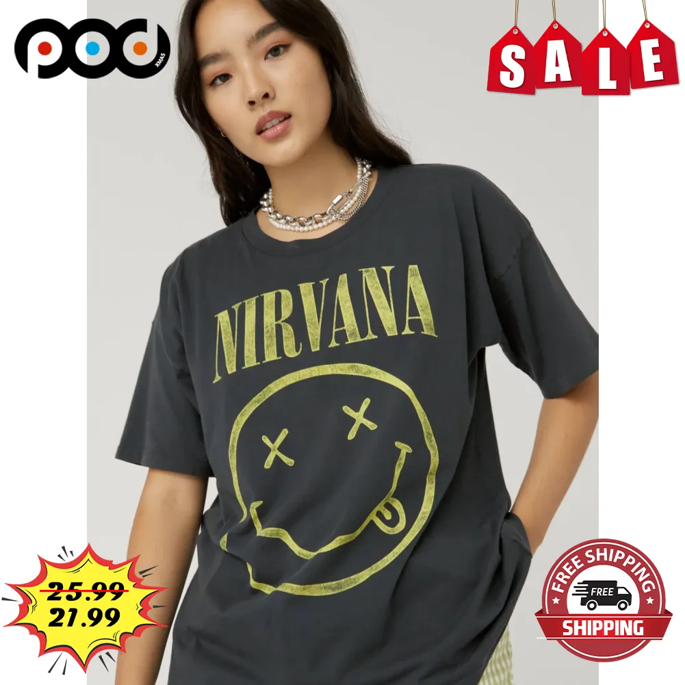 Smile Nirvana Vintage Shirt