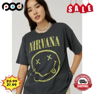 Smile Nirvana Vintage Shirt
