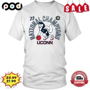 2023 National Champions UCONN Men's Basketball Huskies Shirt
