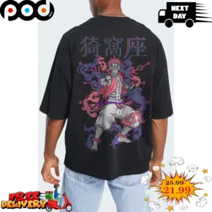 Demon Slayer Akaza Devil Anime Character 2023 Shirt