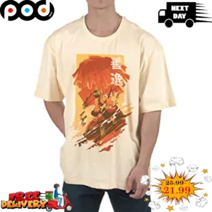 Demon Slayer Zenitsu Character Anime Shirt