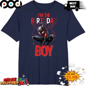 I'm The Birthday Boy Spider Man 2023 Shirt