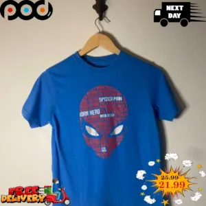 Marvel Spider Man Face Vintage Shirt