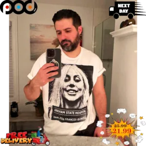 Woman Arkham State Hospital Harleen Frances Quinzel Vintage Shirt