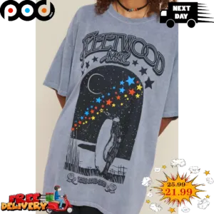Penguin Fleetwood Mac Star Tour 2023 Vintage Shirt