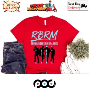 RBRM Ronnie Bobby Ricky Mike Band Vintage Shirt