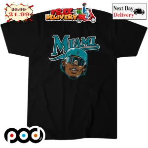 Jazz Chisholm Wear Glasses Swag Miami Marlins MBL Player 2023 Shirt