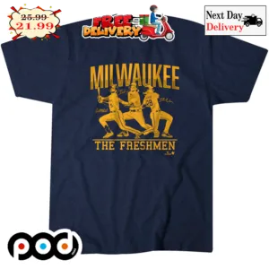 Milwaukee The Freshmen Signature Brice Turang Joey Garrett Mitchell Vintage Shirt