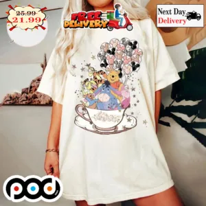 Winnie The Pooh Balloon Disney Character Vintage 2023 Shirt