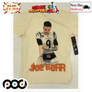 Joe Burr Ice In His Veins Joe Burrow Cincinnati Bengals NFL Shirt