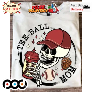 Skull Play Baseball The Ball Mom Vintage Shirt