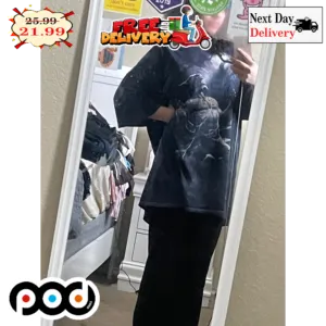 Wolfman In The Dark Night Forest Shirt