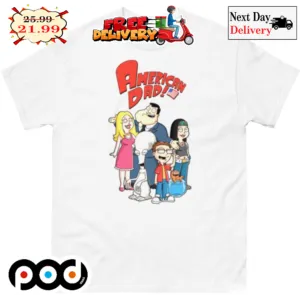 American Dad Parody Family Cartoon Shirt