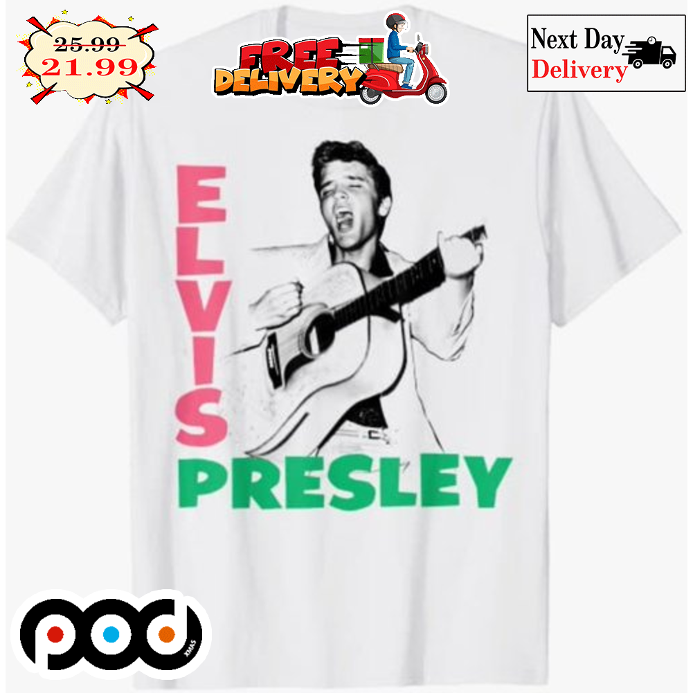 Elvis Presley Play Guitar Singing Vintage Shirt