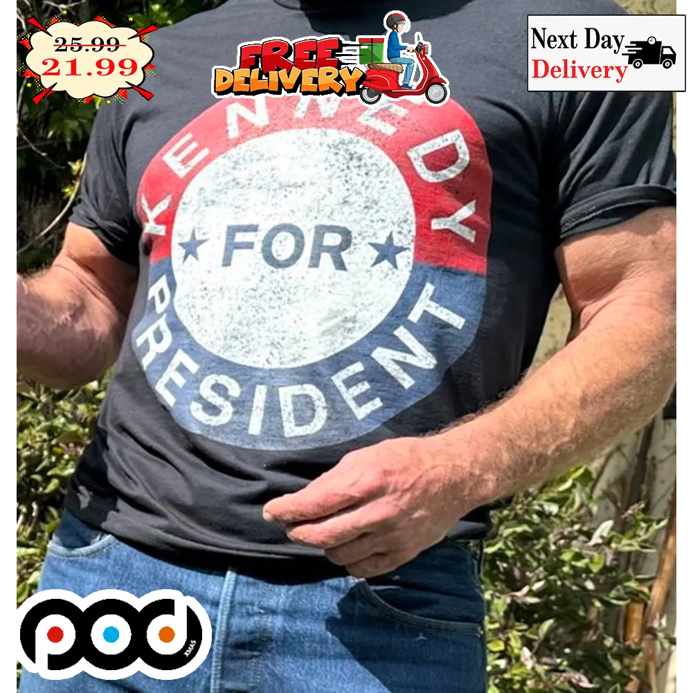 Kennedy For President Vintage Retro Shirt
