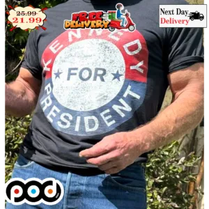 Kennedy For President Vintage Retro Shirt