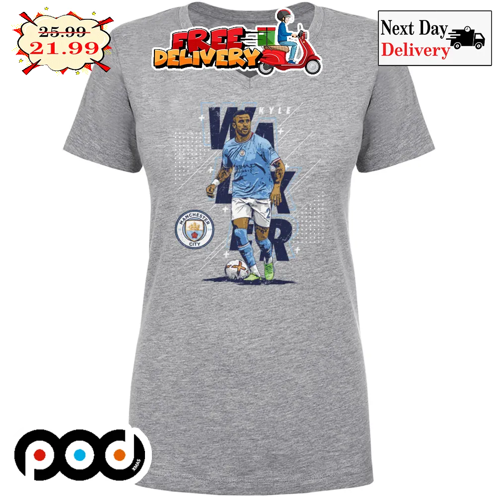 Kyle Walker Manchester City Player Football Shirt