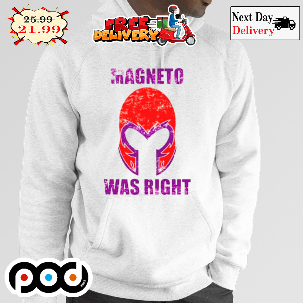 Magneto Was Right X Men Mask Shirt